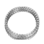 Double Galvanized Silver Razor Wire